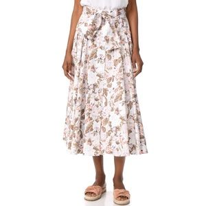 Rebecca Taylor “Penelope” Floral Skirt